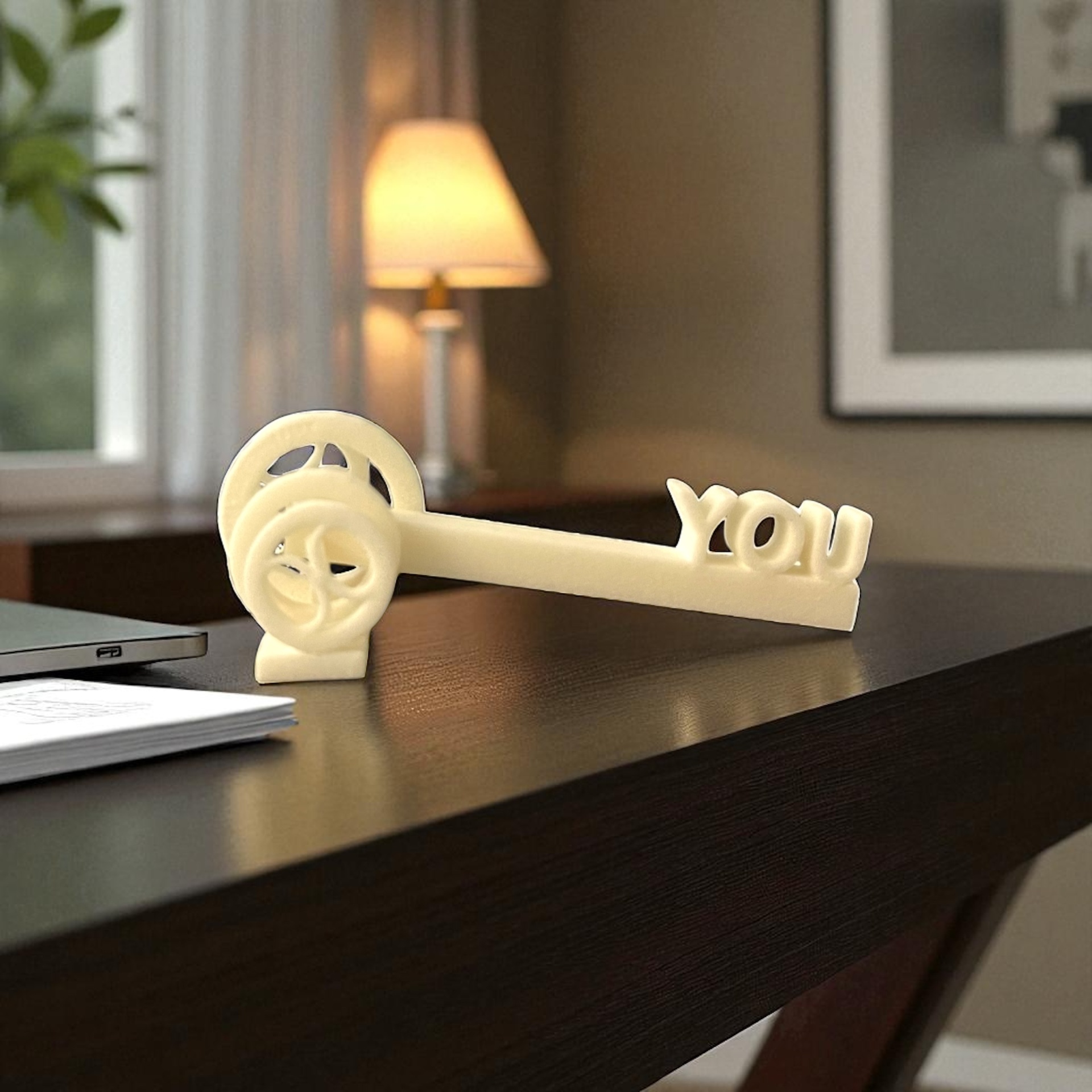 The Mini Key - a 3D printed key sculpture